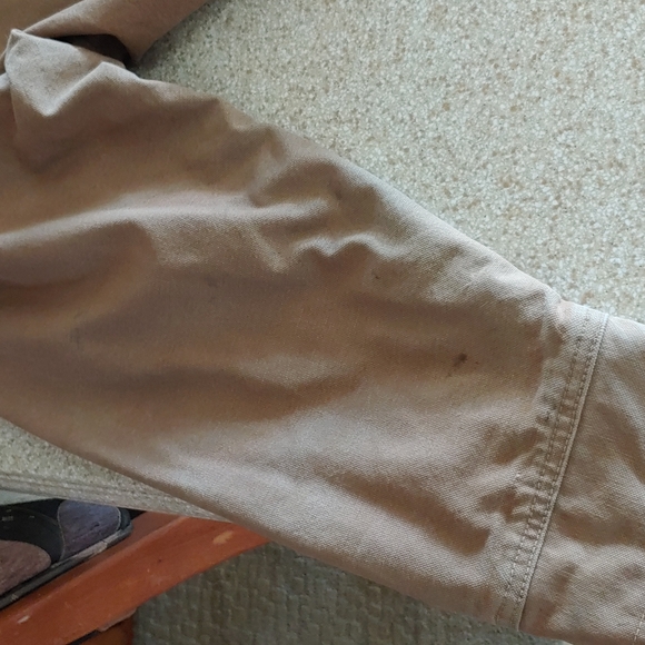 Bulwark Flame Resistant Brown Duck Bomber Jacket Size XL - Picture 13 of 14